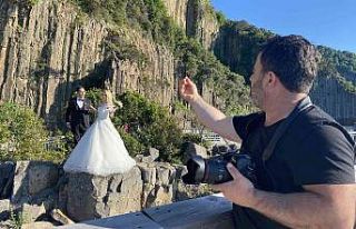 80 milyon yıllık lav sütunları doğal fotoğraf...