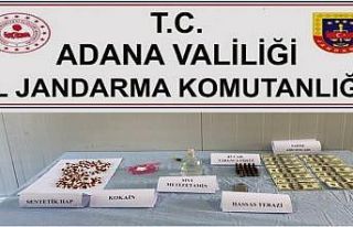 Adana’da uyuşturucu operasyonu