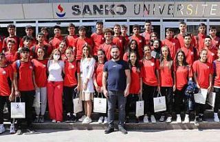 Adil Sani Konukoğlu Spor Lisesi öğrencileri SANKO’da