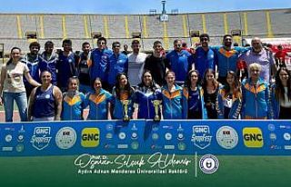 ADÜ atletizmde Türkiye Şampiyonu oldu