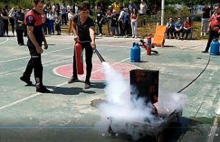 ADÜ Çine MYO’da Acil Durum Tatbikatı gerçekleşti