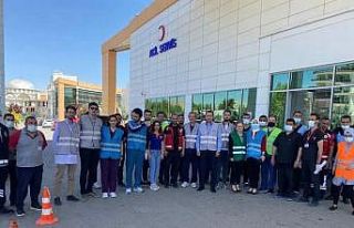 Afyonkarahisar’da 11 hastanede HAP tatbikatı