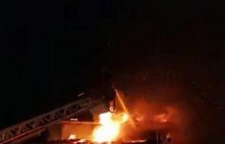 Afyonkarahisar’da boş ev yangını