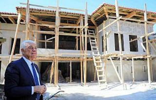 Ağa Bahçesi Konağı’nın yüzde 75’i tamamlandı