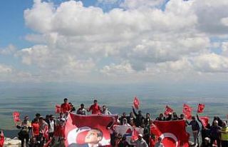 Ağrı’da dağ tırmanışı gerçekleştirildi