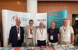 Aile Hekimliği Kongresinde Tekden Hastanesi standına...