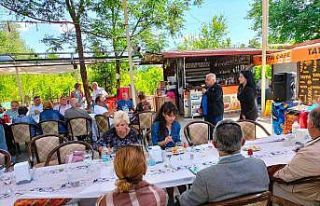 Akdeniz Kentleri Kültür Sanat Buluşması kahvaltı...