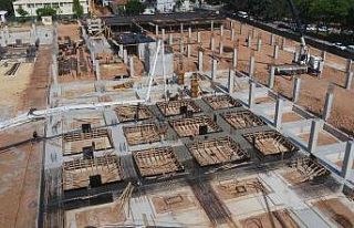 Akdeniz Üniversitesi Katlı Otopark Projesi yükseliyor