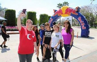 Akdeniz Üniversitesi’nde bin 919 metrelik parkurda...