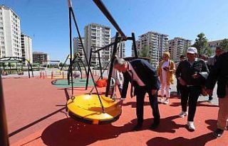 Akkent Mahallesi’ne yeni park