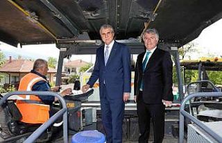 Akyazı Kuzuluk Caddesi yeni yüzüne kavuştu