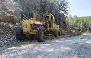 Alanya’da 9 mahalle yoluna yaz bakımı yapıldı