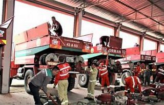 Alev savaşçılarına eğitim