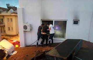 Alkollü müşteri otel odasını yaktı