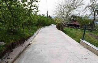 Altınordu’da 33 mahalle beton hizmetine kavuştu