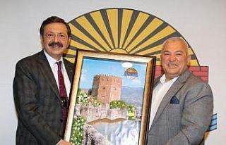 ALTSO Başkanı Şahin, Hisarcıklıoğlu’na ’Marka’...