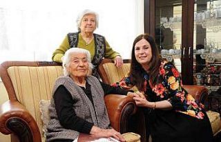 Anne başkandan annelere ziyaret