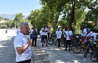 Antakya’da bisiklet festivali başladı