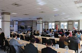 Antalya Adliyesinde ilk iş gününde bayramlaşma...