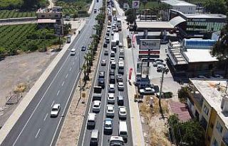 Antalya’da trafiğe kayıtlı araç sayısı 1 milyon...