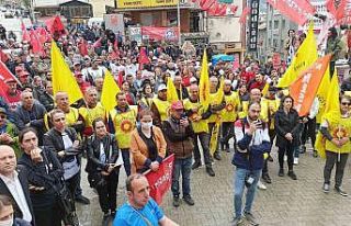 Artvin’de 1 Mayıs İşçi Bayramı kutlamaları