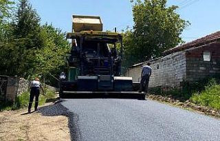 Asfalt yol yapım ve onarımı tüm hızıyla devam...