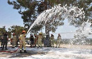 Ateş savaşçıları hazır