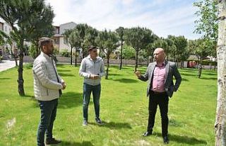 Atıl alan 12 bin metrekarelik peyzaj alanına dönüştü