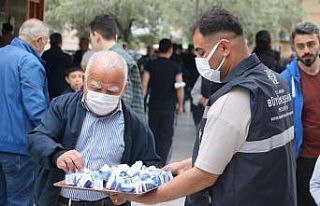 Aydın Büyükşehir Belediyesi, vatandaşlarla bayramlaştı