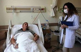 Ayıyı dize getirdi, keneye yenildi