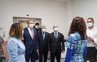 Ayvalık’ta resmi bayramlaşma yapıldı