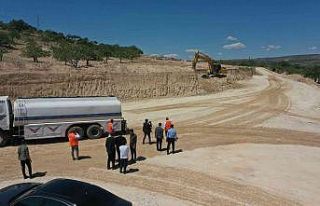 Azerbaycan Bulvarında çalışmalar sürüyor