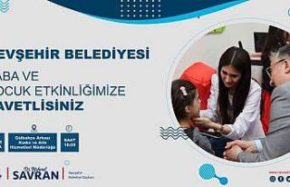 Babalar çocukları ile eğlenecek