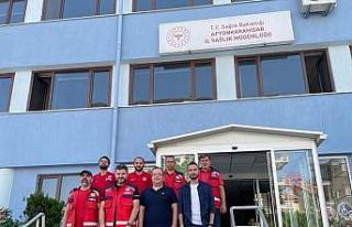 Bahar Kalkanı Harekatı’na destek için UMKE gönüllüleri...