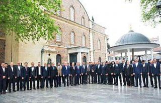 Balıkesir, Zağnos Paşa’da bayramlaştı