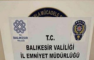 Balıkesir’de 86 şahsa polisten uyuşturucu operasyonu