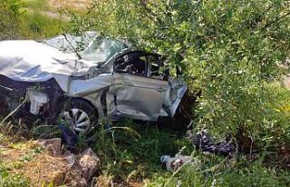 Balıkesir’de trafik kazası; 1 ölü 2 yaralı