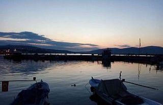 Bandırma’da gün batımı, görenleri hayran bıraktı