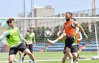 Başakşehir, Trabzonspor maçının hazırlıklarına...