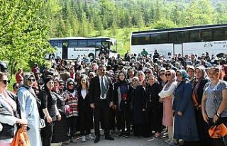 Başiskele’de anneler mola verdi