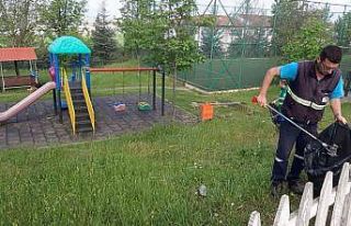 Başiskele’nin yeşil alanları yaza hazırlanıyor