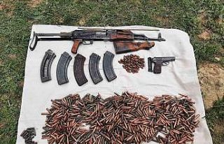 Başkale’de silah ve mühimmat ele geçirildi