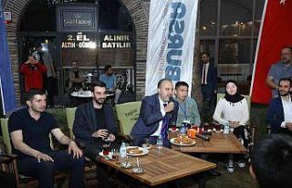 Başkan Aktaş, Türk devletinden gelen gençlerle...