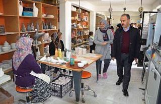 Başkan Aktaş’tan, Emet Kadın Girişimciler Kooperatifine...