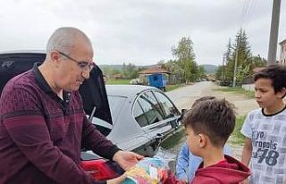Başkan Arslan bayramda gönüllere dokundu