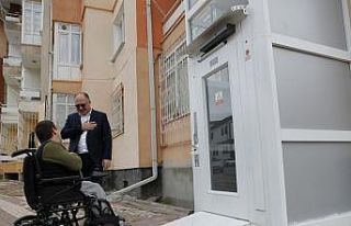 Başkan Bilgin, engelli genci özgürlüğüne kavuşturdu
