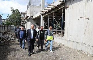 Başkan Büyükgöz’den proje denetim turu