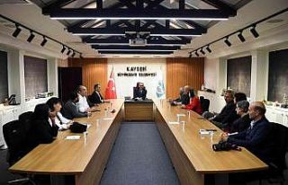 Başkan Büyükkılıç Avrupalı bilim insanları...