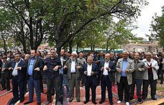 Başkan Büyükkılıç, şükür ve yağmur duasına...