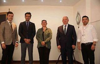 Başkan Çerçioğlu Kızılay heyetini ağırladı